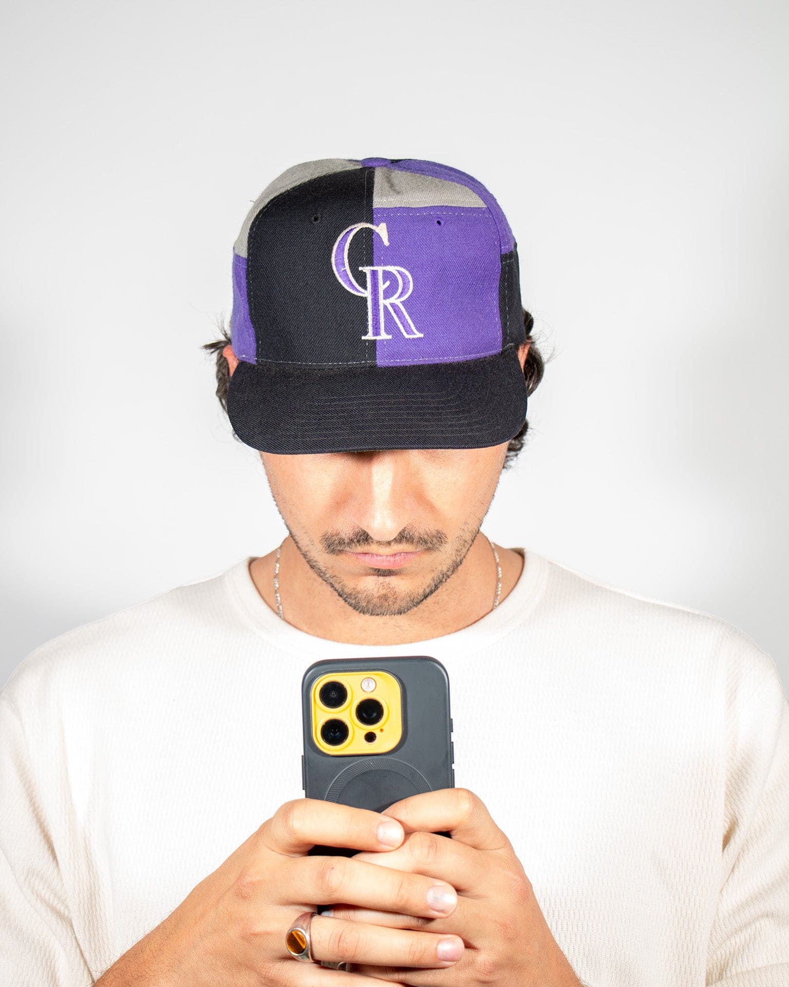 90's Rockies Drew Pearson Patchwork Hat - Image 3