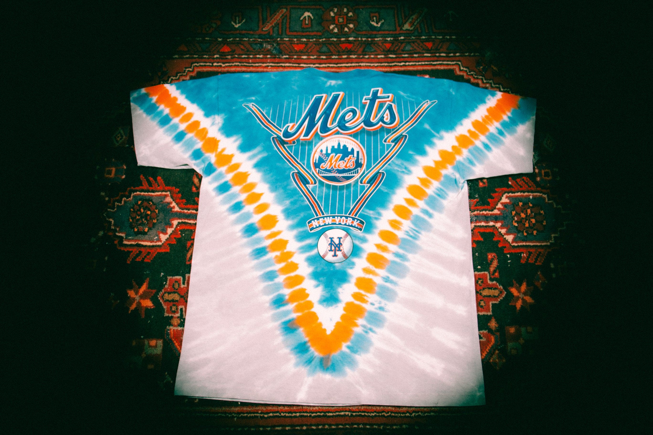 Vintage Mets Tie-Dye Tee – XL - Image 2