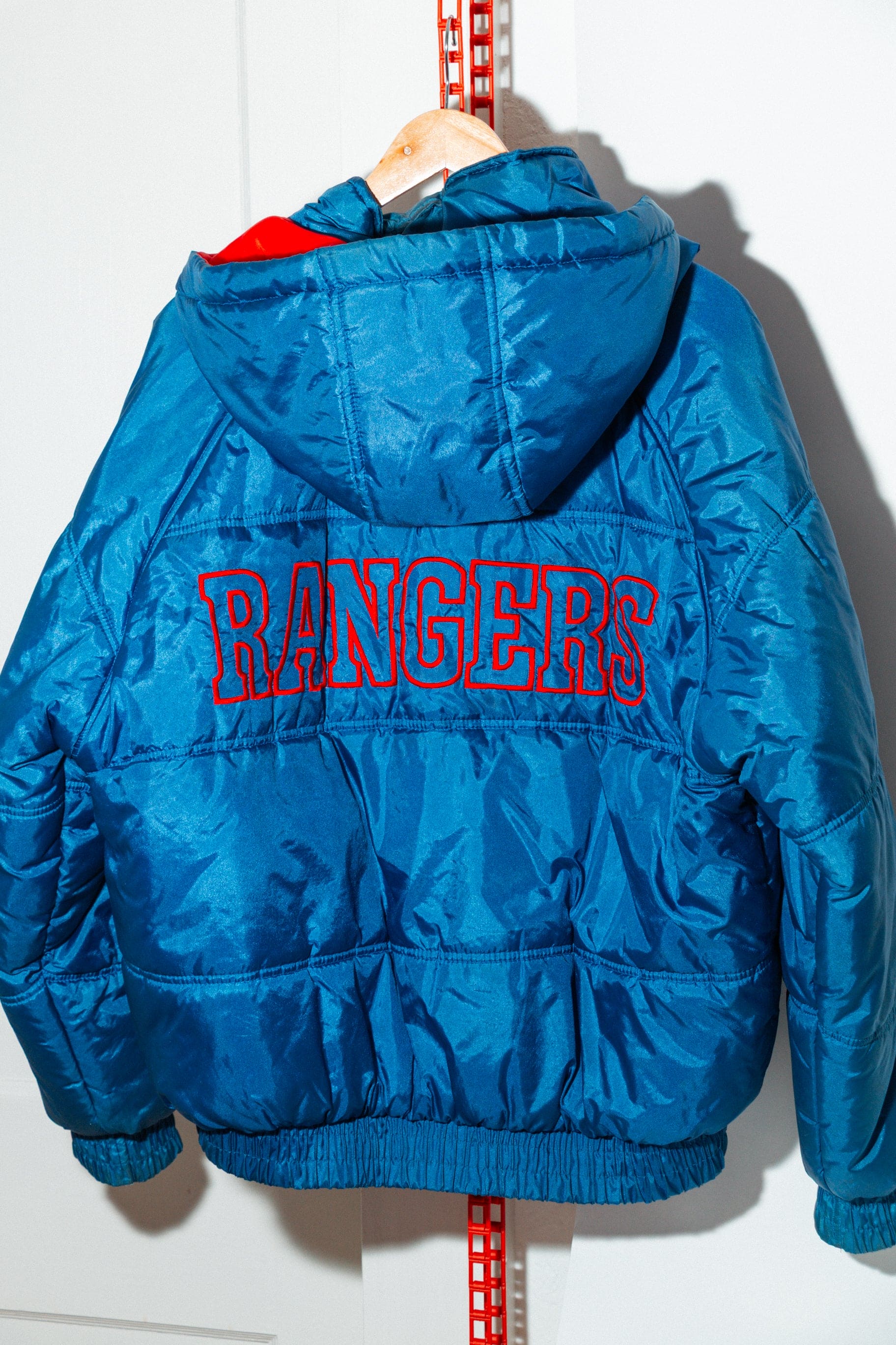 Rangers Puffer Jacket (Vintage Fans Gear) L - Image 3